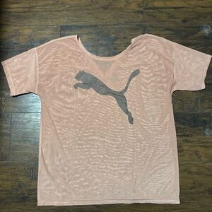 Mesh puma tee
